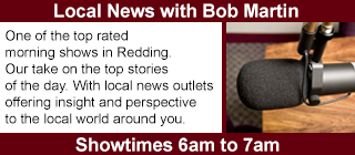 Local News with Bob Martin, Show Times 6am to 7am.